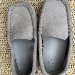 Janie & Jack boys suede loafers